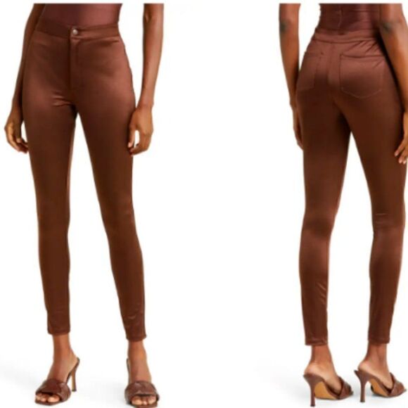 NEW Kim Kardashian Skims Disco Pants in Cocoa - Picture 1 of 3